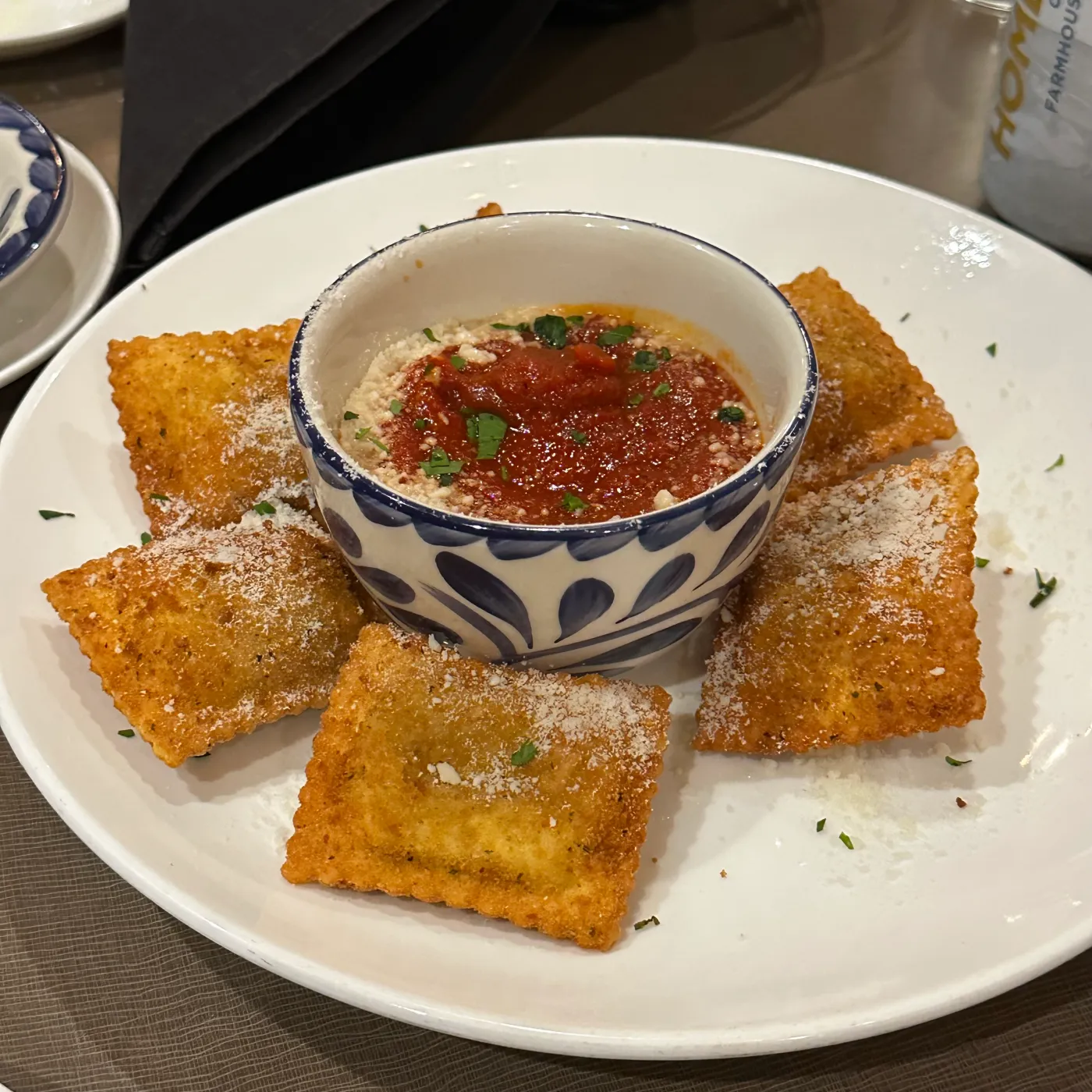 Anthonino's Taverna signature dishes Toasted RavioliGyroSpaghetti and Meatballs﻿﻿